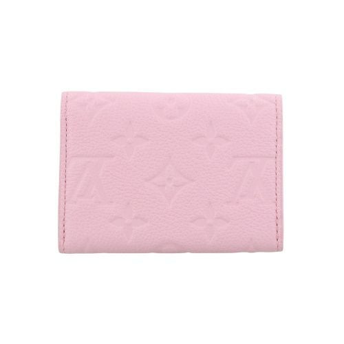 ルイヴィトン 二つ折り財布 モノグラム アンプラント ポルトモネ・ロザリ ピンク LOUIS VUITTON M14507 コットンキャンディー