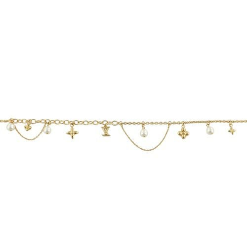 ルイヴィトン ネックレス・ブルーミング パール ゴールド LOUIS VUITTON M02642