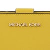 マイケルコース 二つ折り財布 レディース ジェット セット トラベル レザー ビルフォールド ジップ コインウォレット イエロー MICHAEL KORS 35F7GTVF2L HONEY