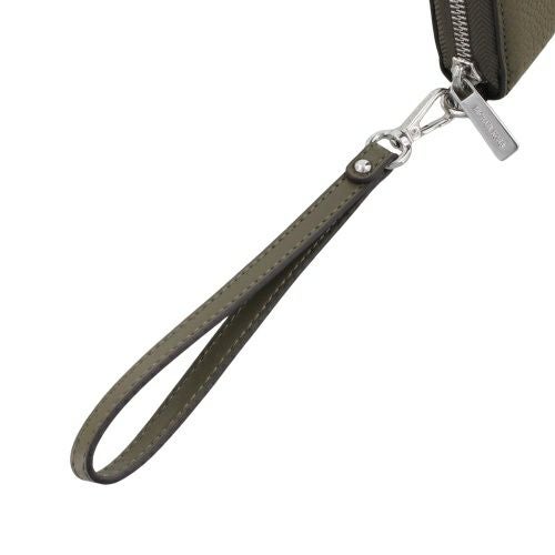 マイケルコース 長財布 レディース ジェット セット トラベル レザー トラベル コンチネンタル ラウンド ジップ カーキグリーン MICHAEL KORS 35F7STVE7L OLIVE
