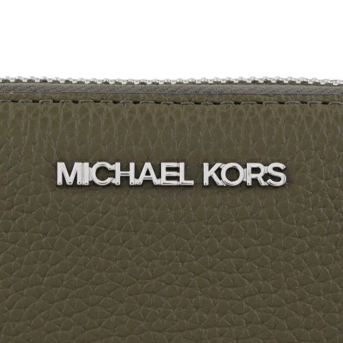 マイケルコース 長財布 レディース ジェット セット トラベル レザー トラベル コンチネンタル ラウンド ジップ カーキグリーン MICHAEL KORS 35F7STVE7L OLIVE