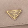 プラダ 三つ折り財布 レディース SAFFIANO TRIANGOLO ベージュ PRADA 1MH043 QHH F0236 CIPRIA