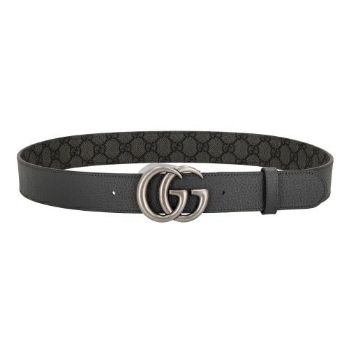 グッチ ベルト メンズ ダブルG リバーシブル ベルト ブラック GUCCI