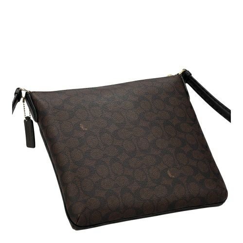 コーチ アウトレット ショルダーバッグ レディース ブラウン COACH OUTLET CCQ27 IMXAQ ウォルナット/ブラック