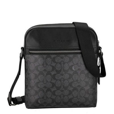 コーチ アウトレット ショルダーバッグ メンズ ブラック COACH OUTLET 