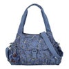キプリング ハンドバッグ レディース FELIX L U ブルー Kipling KI34662QR GARDEN ROMANCE