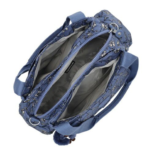 キプリング ハンドバッグ レディース FELIX L U ブルー Kipling KI34662QR GARDEN ROMANCE