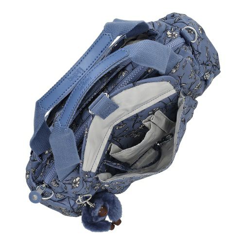 キプリング ハンドバッグ レディース FELIX L U ブルー Kipling KI34662QR GARDEN ROMANCE