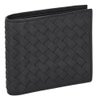 ボッテガヴェネタ 二つ折り財布 メンズ イントレチャート ブラック BOTTEGA VENETA 113993 V47W1 2015