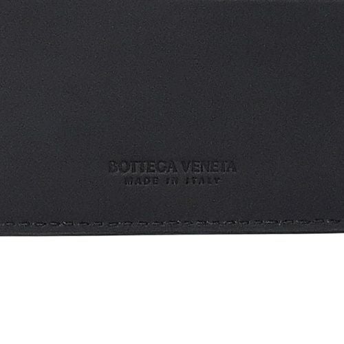 ボッテガヴェネタ 二つ折り財布 メンズ イントレチャート ブラック BOTTEGA VENETA 113993 V47W1 2015