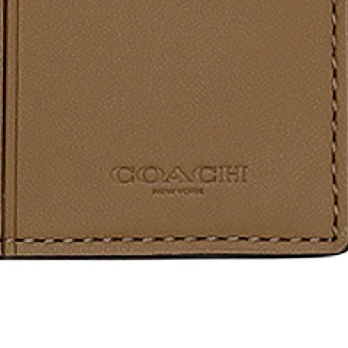 コーチ アウトレット 二つ折り財布 レディース シグネチャー ブラウン COACH OUTLET CCQ09 IMXI9