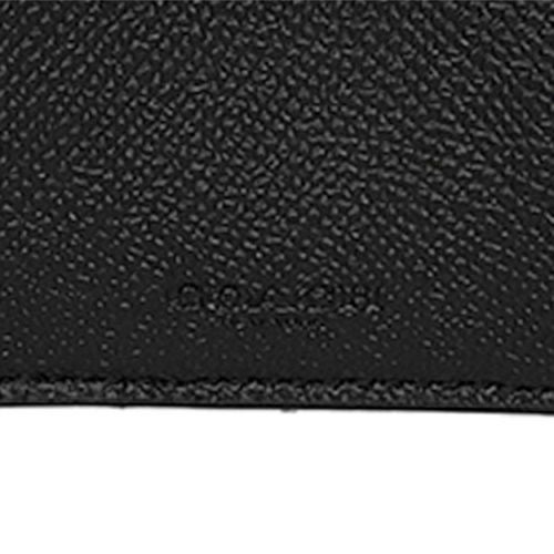コーチ アウトレット 二つ折り財布 メンズ コイン ウォレット ブラック COACH OUTLET CU371 QB/BK