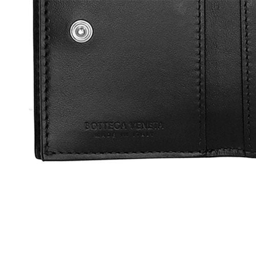 ボッテガヴェネタ 三つ折り財布 メンズ シグネチャー ブラック BOTTEGA