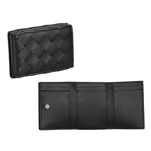 BOTTEGA VENETA ノベルティー３つおまとめ BOTTEGA VENETA◇3つ折り財布/レザー編み込み/ORN 【公式通販】
