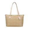 コーチ アウトレット トートバッグ レディース ギャラリー トート・シグネチャー キャンバス ベージュ COACH OUTLET CS187 IMDQC ライトカーキ/チョーク