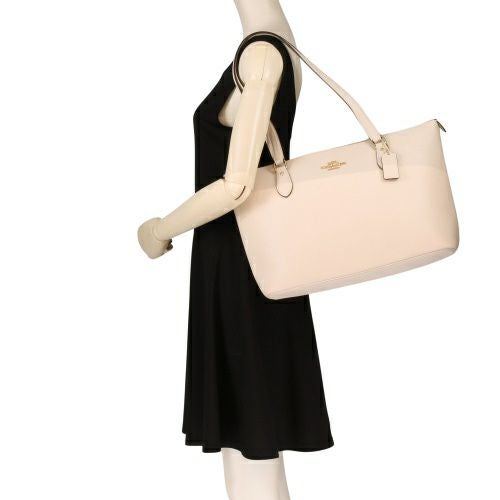 コーチ アウトレット トートバッグ レディース ギャラリー トート COACH OUTLET CV402 IMCHK チョーク ホワイト