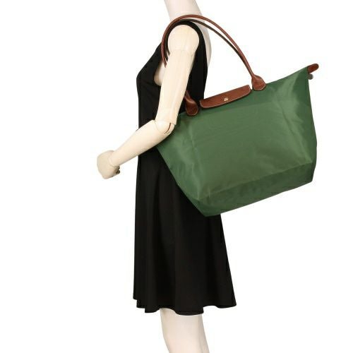 ロンシャン トートバッグ レディース LE PLIAGE プリアージュショルダーＬ グリーン LONGCHAMP 1899 089 P95 BRITISH GREEN