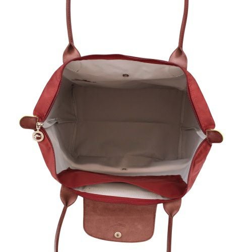 ロンシャン トートバッグ レディース LE PLIAGE GREEN ショルダーＬ レッド LONGCHAMP 1899 919 P98 POMGRANATE