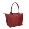 ロンシャン トートバッグ レディース LE PLIAGE GREEN ショルダーＭ レッド LONGCHAMP 2605 919 P98 POMGRANATE