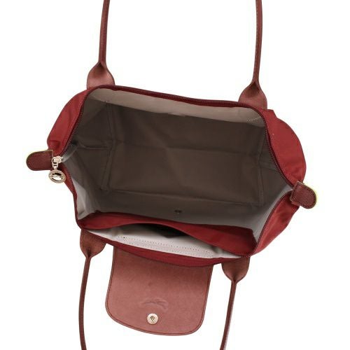 ロンシャン トートバッグ レディース LE PLIAGE GREEN ショルダーＭ レッド LONGCHAMP 2605 919 P98 POMGRANATE