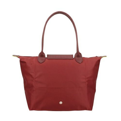 ロンシャン トートバッグ レディース LE PLIAGE GREEN ショルダーＭ レッド LONGCHAMP 2605 919 P98 POMGRANATE