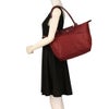 ロンシャン トートバッグ レディース LE PLIAGE GREEN ショルダーＭ レッド LONGCHAMP 2605 919 P98 POMGRANATE