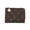 ルイヴィトン カードケース コインケース モノグラム ポルトフォイユ・ノア コンパクト ブラウン LOUIS VUITTON M14530 アズールブルー
