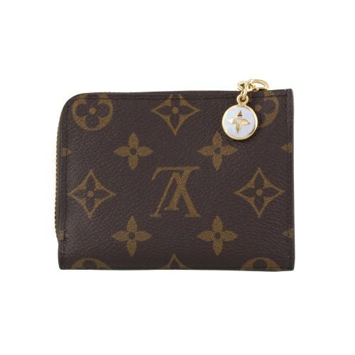 ルイヴィトン カードケース コインケース モノグラム ポルトフォイユ・ノア コンパクト ブラウン LOUIS VUITTON M14530 アズールブルー