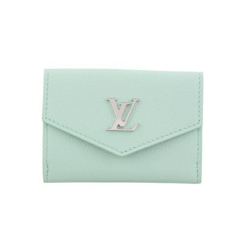 ルイヴィトン 三つ折り財布 ポルトフォイユ・ロックミニ グリーン LOUIS VUITTON M81885 ミストグリーン