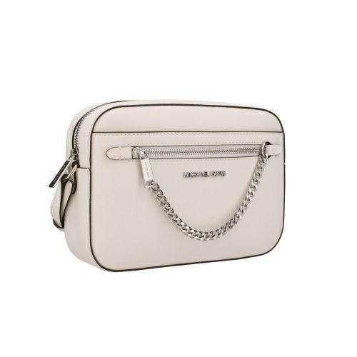 マイケルコース ショルダーバッグ レディース JET SET ITEM LG EW ZP CHAIN XBODY ホワイト MICHAEL KORS 35T1STTC9L OPTIC WHITE