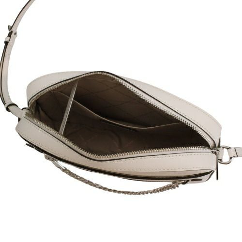 マイケルコース ショルダーバッグ レディース JET SET ITEM LG EW ZP CHAIN XBODY ホワイト MICHAEL KORS 35T1STTC9L OPTIC WHITE