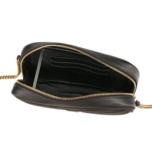 サンローラン ショルダーバッグ レディース ルー ミニバッグ ブラック SAINT LAURENT 748849 DV707 1000 NERO