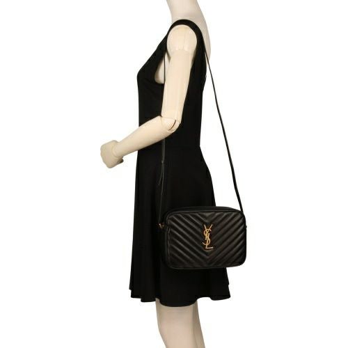 サンローラン ショルダーバッグ レディース LOU ルー ブラック SAINT LAURENT 761554 DV707 1000 NERO