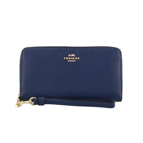 コーチ アウトレット 長財布 レディース ブルー COACH OUTLET C4451