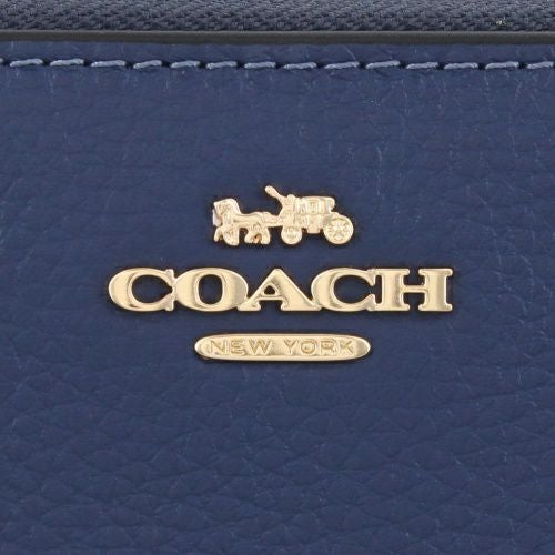 コーチ アウトレット 長財布 レディース ブルー COACH OUTLET C4451