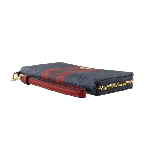 コーチ アウトレット 長財布 レディース ブルー COACH OUTLET CBO09