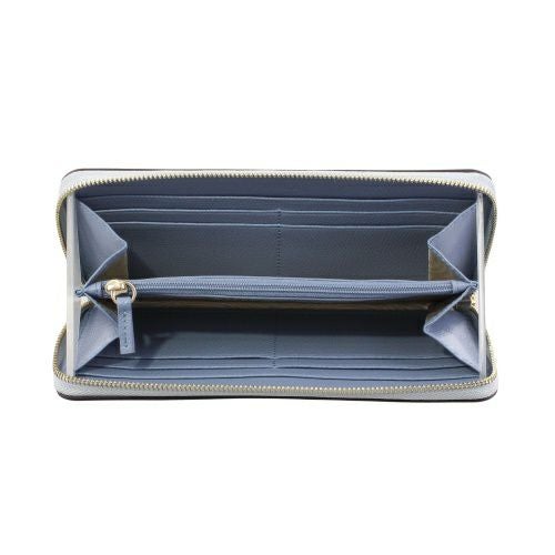 フルラ 長財布 レディース CAMELIA XL ZIP AROUND SLIM ブルー FURLA