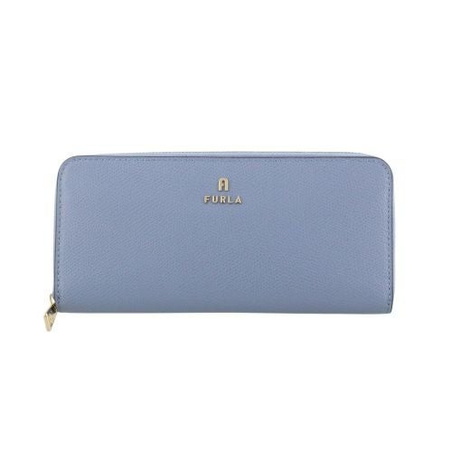 【最終値下げ】FURLA 長財布 水色？ FURLA（フルラ） 財布 カメリア (Furla Camelia) ジップアラウンド長