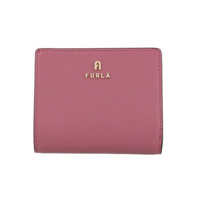 フルラ 二つ折り財布 レディース CAMELIA S COMPACT WALLET ZIP ピンク 