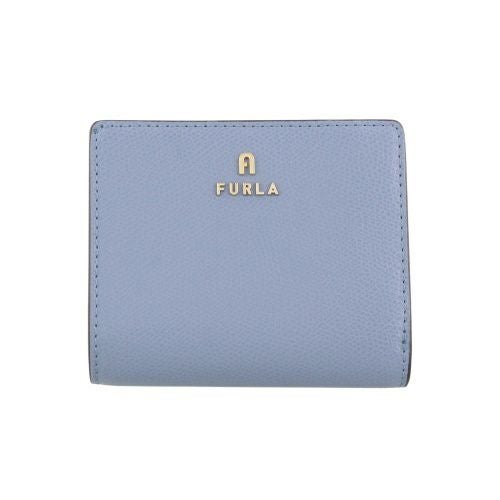 フルラ 二つ折り財布 レディース CAMELIA S COMPACT WALLET ZIP ブルー