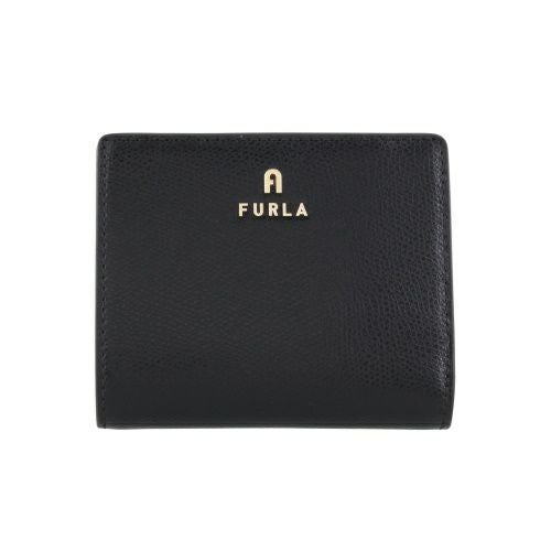 フルラ 二つ折り財布 レディース CAMELIA S COMPACT WALLET ZIP ブラック FURLA WP00307 ARE000 O6000 NERO