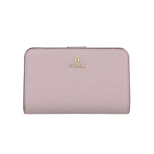 フルラ 二つ折り財布 レディース ミディアム カメリア ブルー FURLA