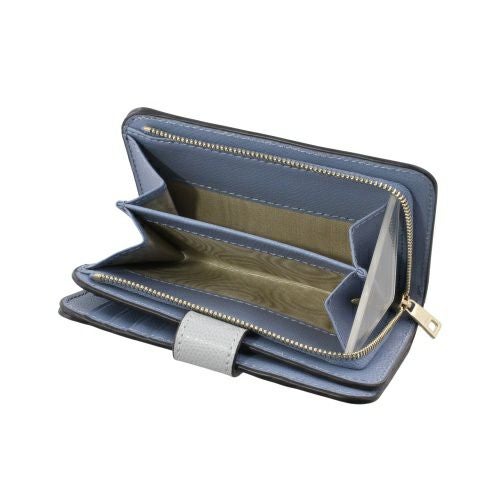 フルラ 二つ折り財布 レディース CAMELIA M COMPACT WALLET ブルー