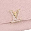 ルイヴィトン 二つ折り財布 トリヨン ポルトフォイユ・カプシーヌ コンパクト ピンク LOUIS VUITTON M82361 ジャスミン ピンク