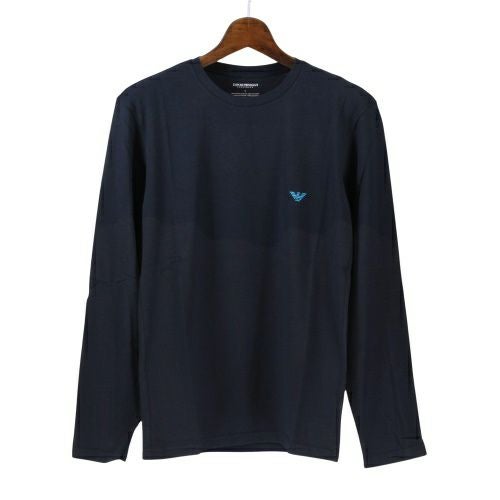 エンポリオアルマーニ アンダーウェア クルーネックロングTシャツ メンズ ネイビー EMPORIO ARMANI 111023-0A725 NV