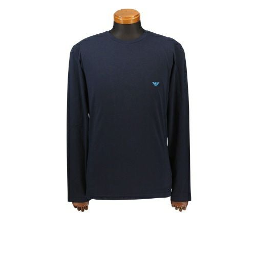 エンポリオアルマーニ アンダーウェア クルーネックロングTシャツ メンズ ネイビー EMPORIO ARMANI 111023-0A725 NV
