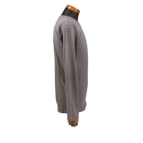 エンポリオアルマーニ アンダーウェア クルーネックロングTシャツ メンズ グレー EMPORIO ARMANI 111023-0A725 GY