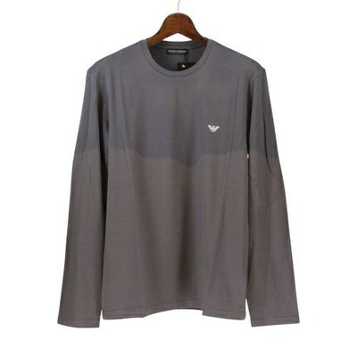 エンポリオアルマーニ Tシャツ ロンT クルーネック カットソー メンズ 