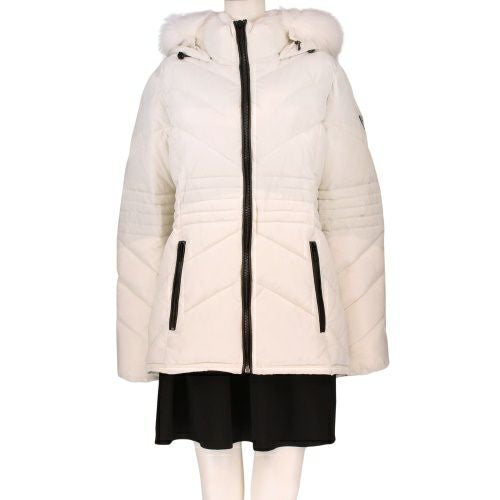 ゲス カジュアルアウター レディース ホワイト GUESS 22QMP381 MILK MIK