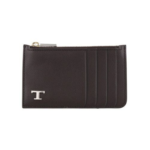 トッズ カードケース コインケース フラグメントケース メンズ レディース ユニセックス Tタイムレス ブラウン TOD’S XAMTSYF8300UGA S810 BROWN